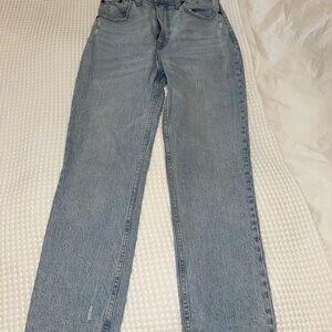 Abercrombie & Fitch Light Blue High Rise Jeans